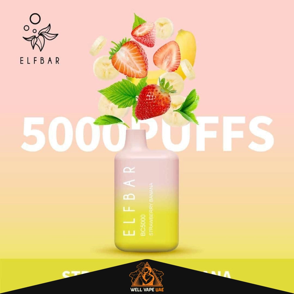 Elf Bar BC 5000 Puffs Strawberry Banana
