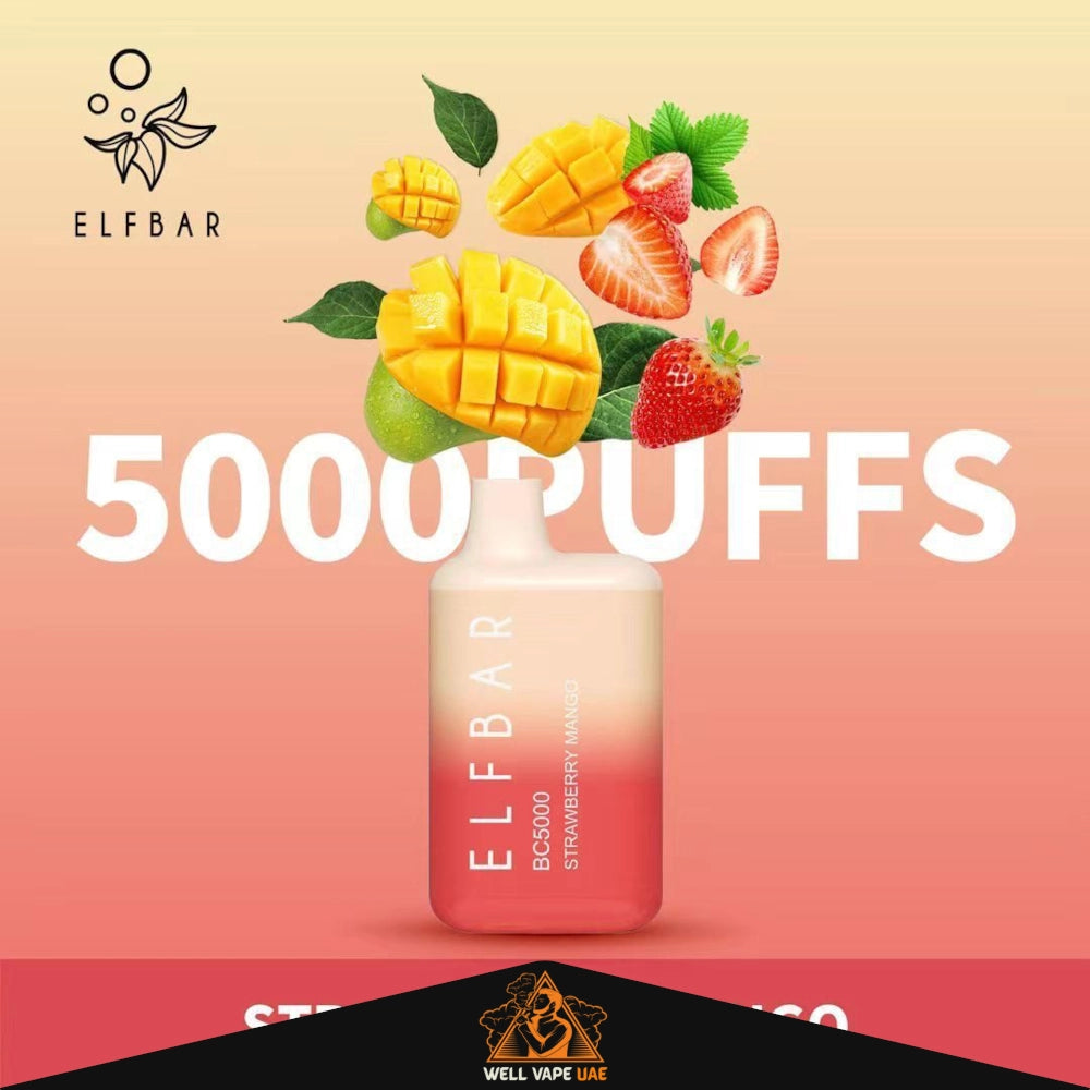 Elf Bar BC 5000 Puffs Strawberry Mango