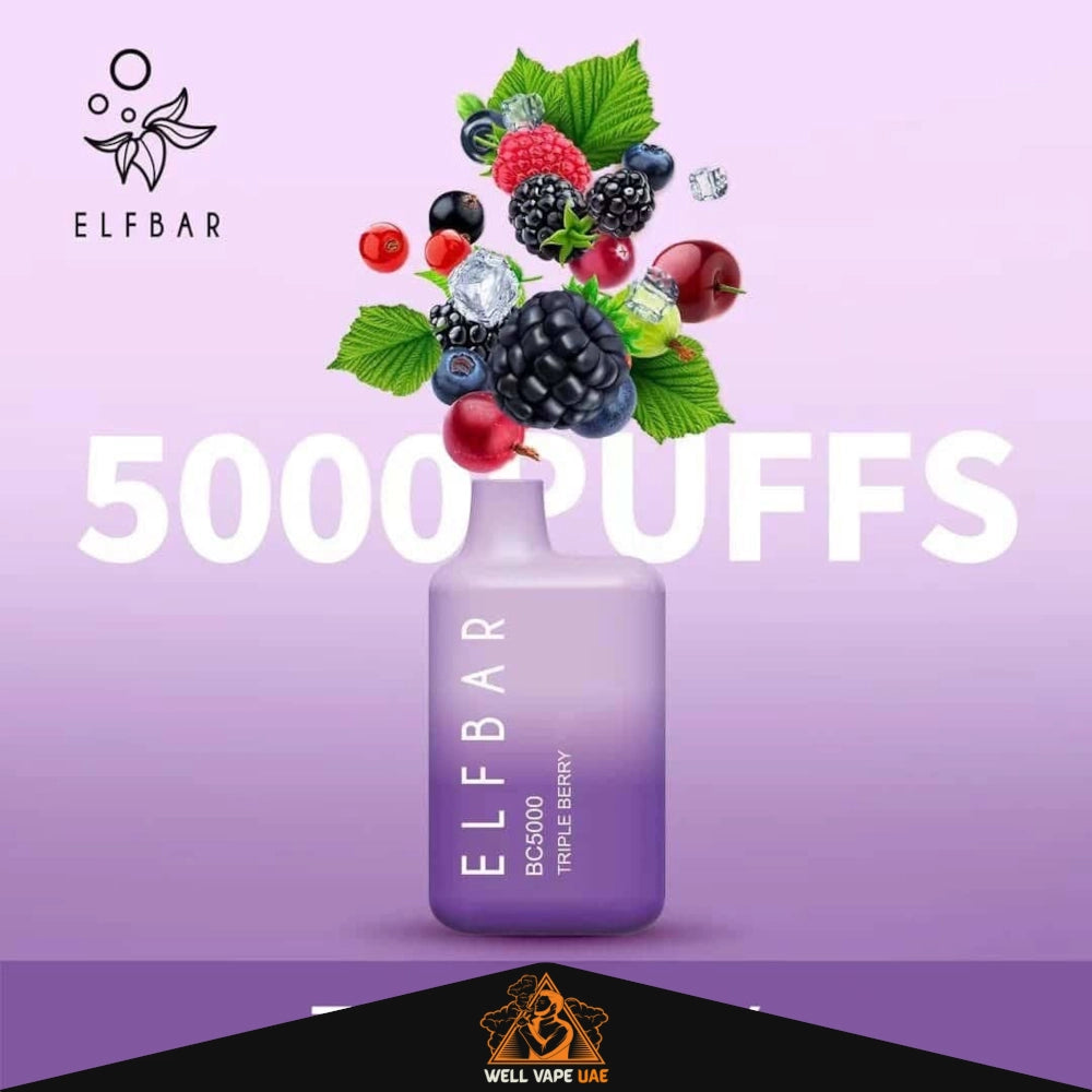 Elf Bar BC 5000 Puffs Triple Berry