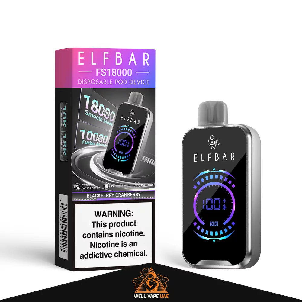 Elf Bar FS 18000 Puffs Blackberry Cranberry