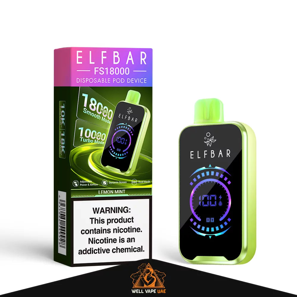 Elf Bar FS 18000 Puffs Lemon Mint