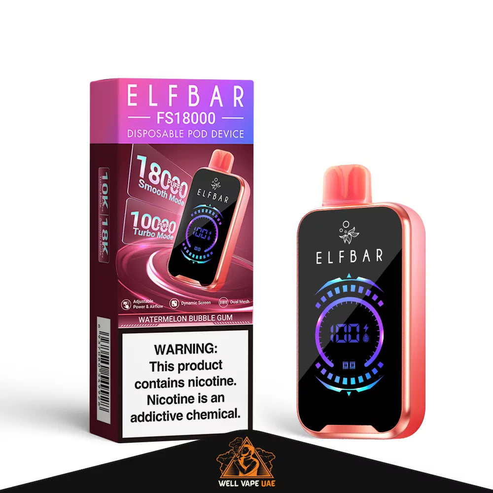Elf Bar FS 18000 Puffs Watermelon Bubble Gum