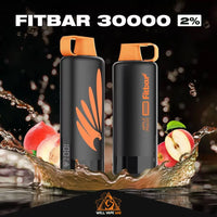 FITBAR Shisha 30000 Puffs Apple Peach