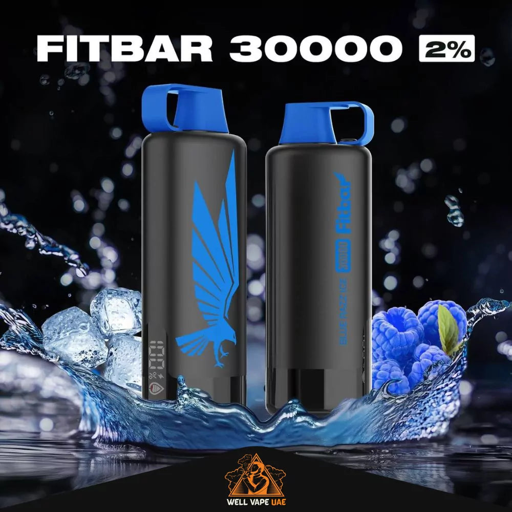 FITBAR Shisha 30000 Puffs Blue Razz Ice