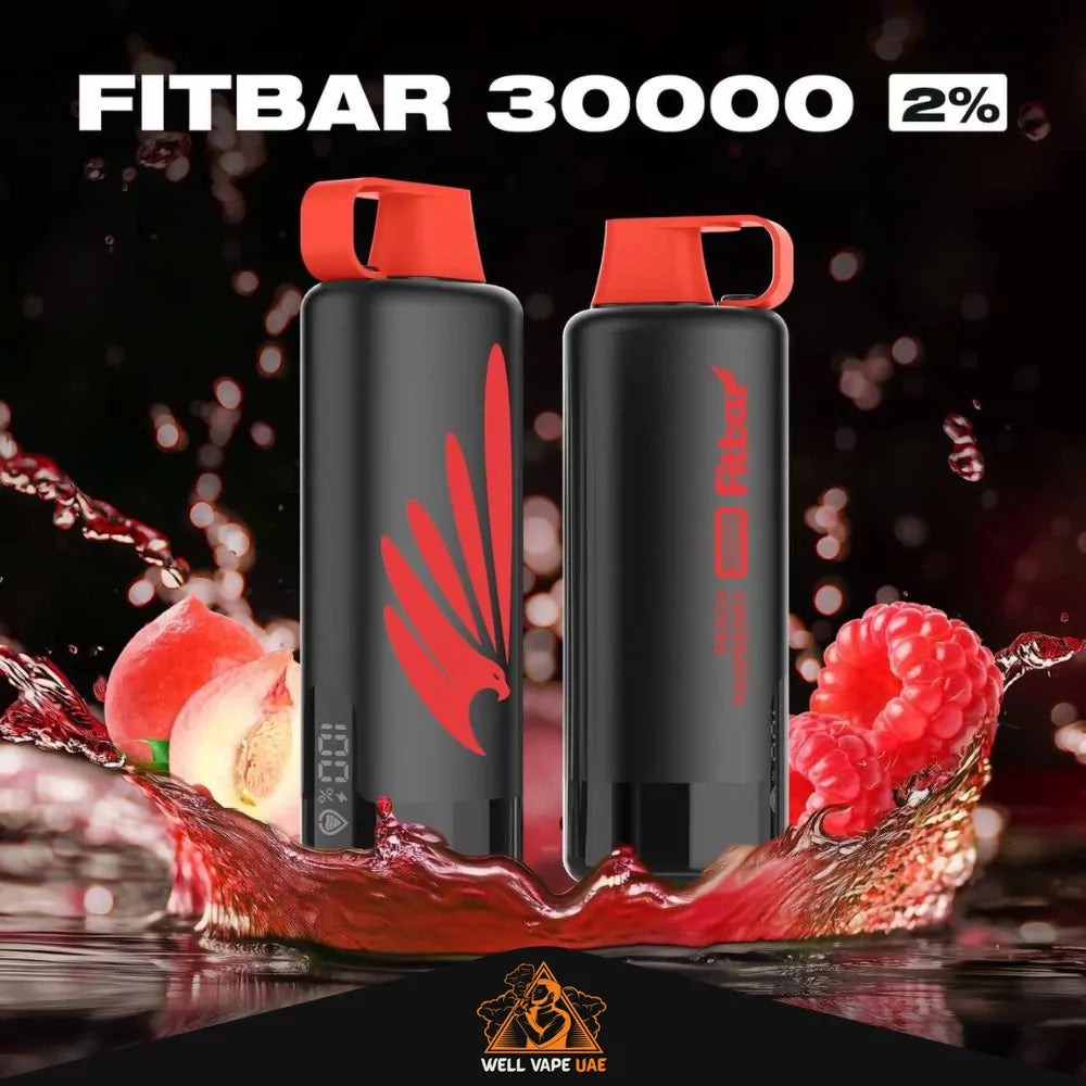 FITBAR Shisha 30000 Puffs Peach Raspberry