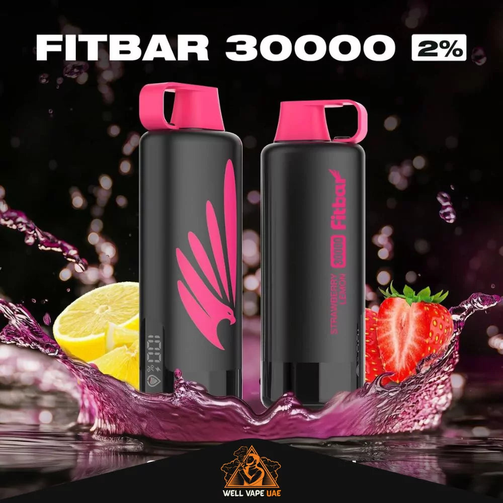 FITBAR Shisha 30000 Puffs Strawberry Lemon