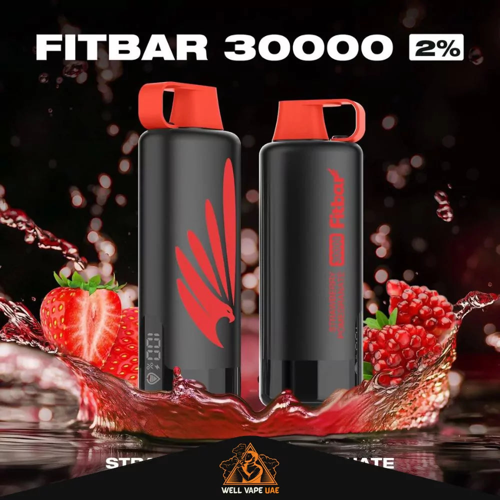 FITBAR Shisha 30000 Puffs Strawberry Pomegranate