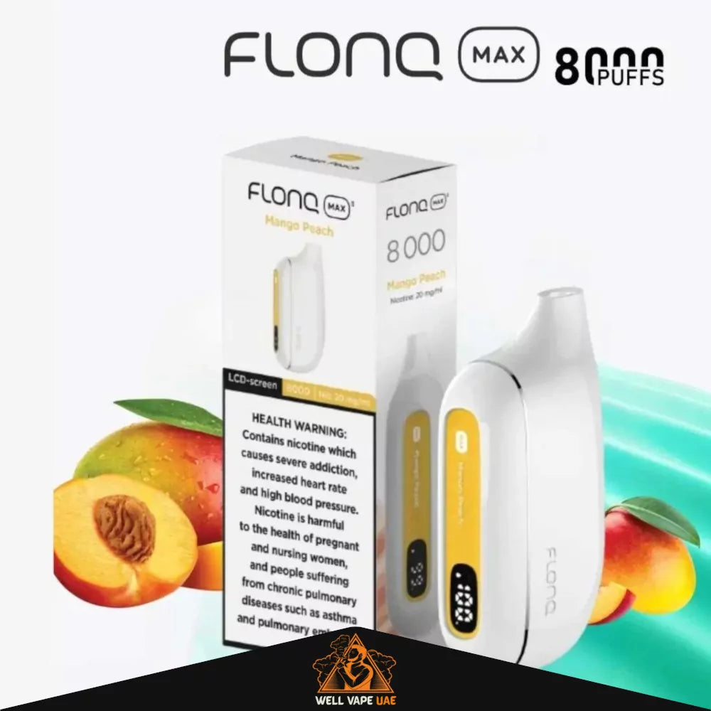 Flonq Max S 8000 Puffs Mango Peach