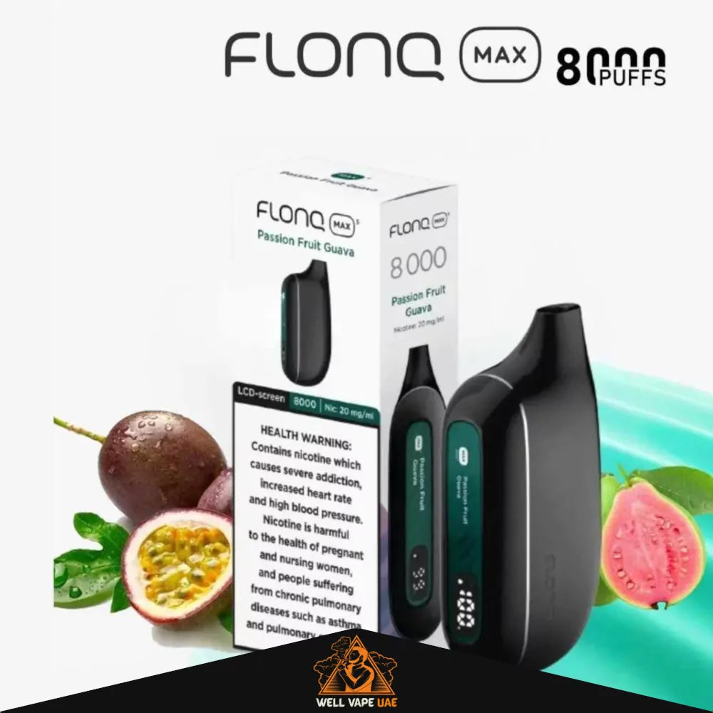 Flonq Max S 8000 Puffs Passion Fruit Guava