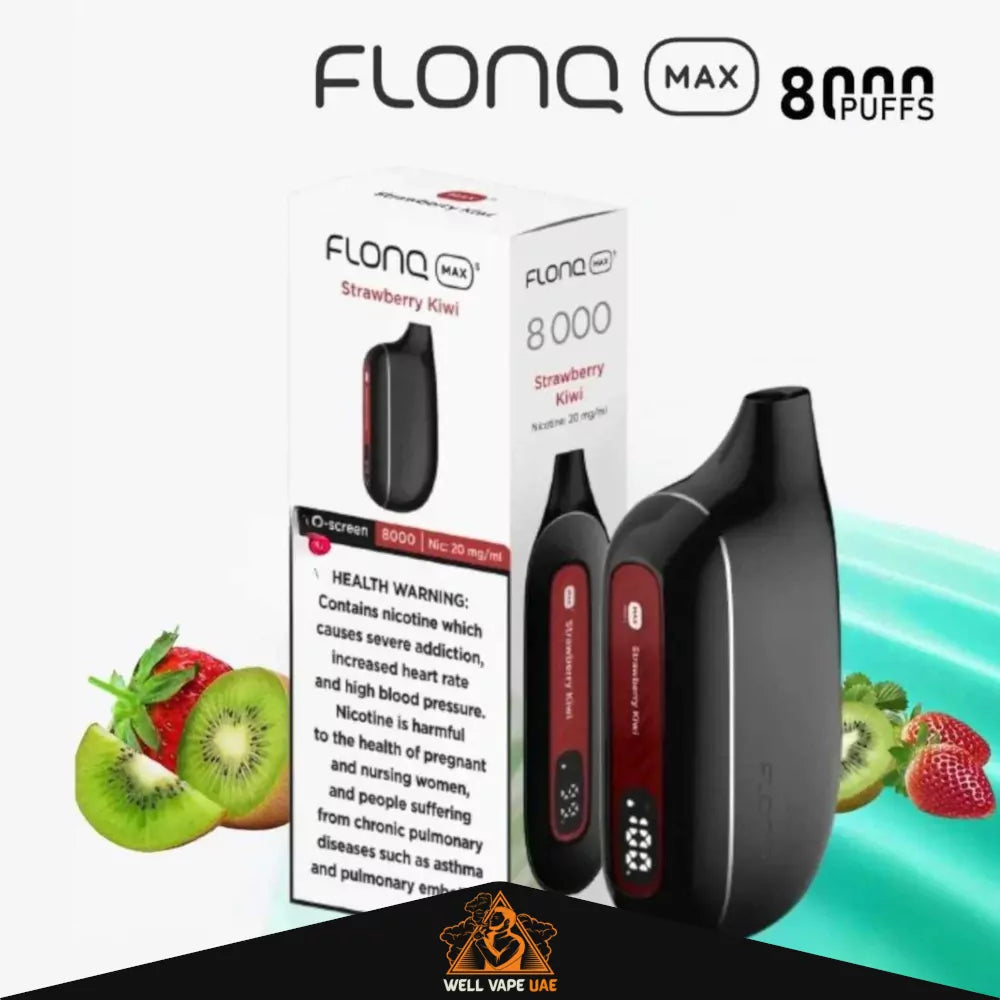 Flonq Max S 8000 Puffs Strawberry Kiwi