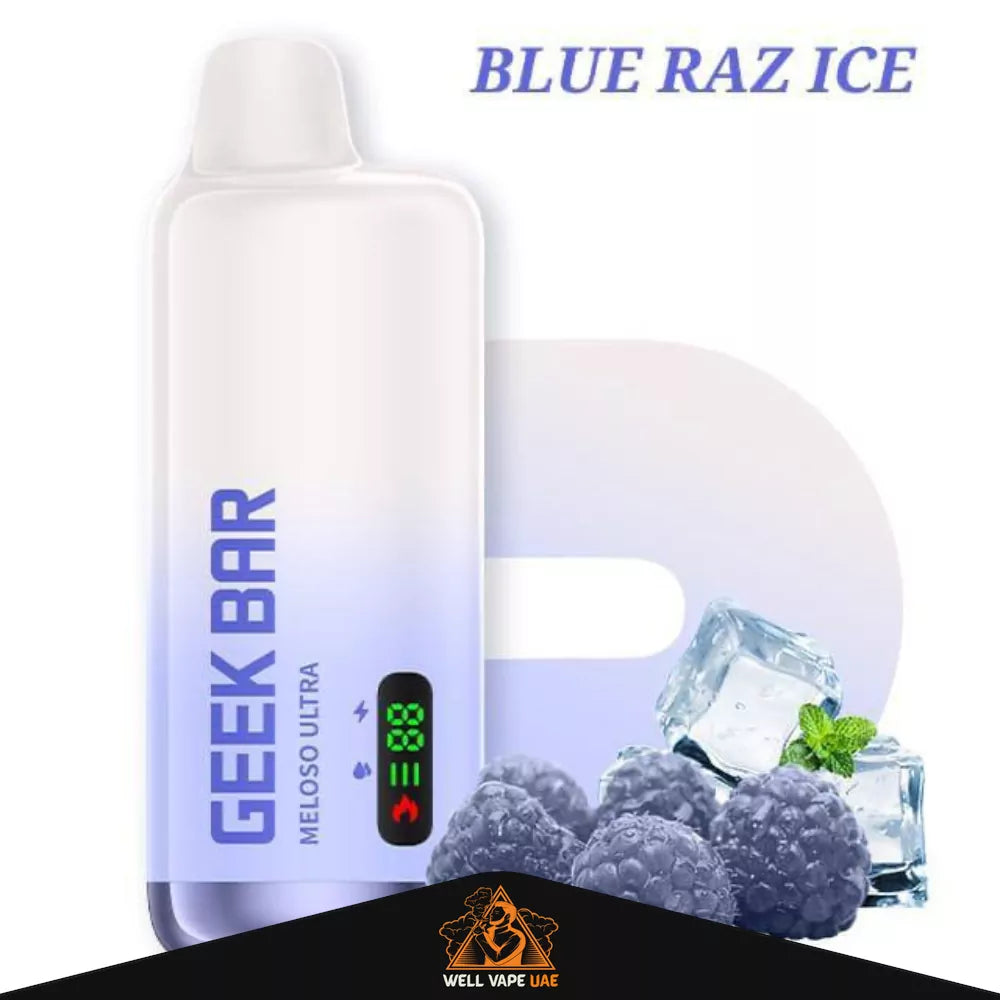 GEEK BAR Meloso Ultra 10000 Puffs Blue Raz Ice