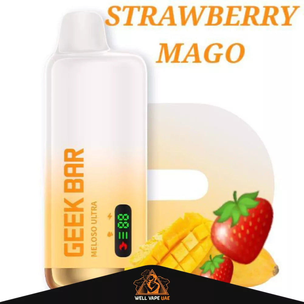 GEEK BAR Meloso Ultra 10000 Puffs Strawberry Mango