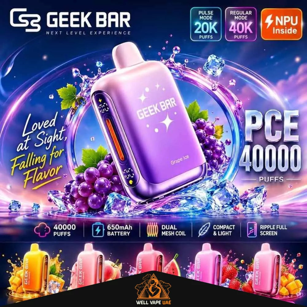 Geek Bar PCE 40000 Puffs 50mg Disposable Vape