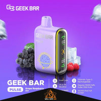Geek Bar Pulse 15000 Puffs Grape Raspberry Ice