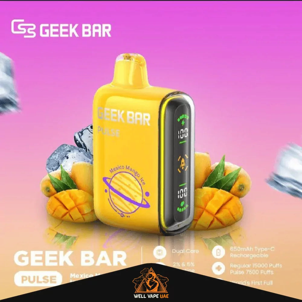 Geek Bar Pulse 15000 Puffs Mexico Mango Ice