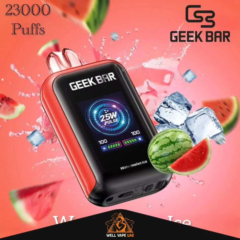Geek Bar Watt 23000 Puffs Watermelon Ice