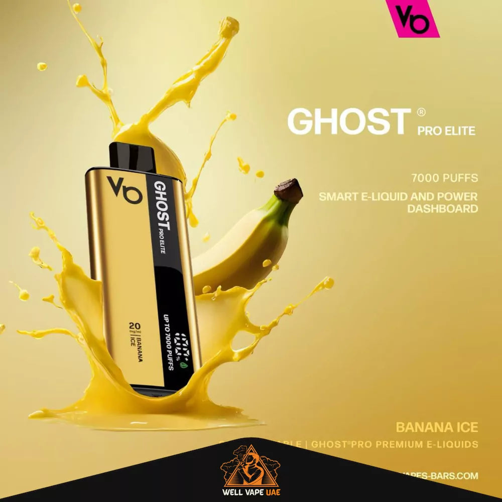 Ghost Pro Elite 7000 Puffs Banana Ice