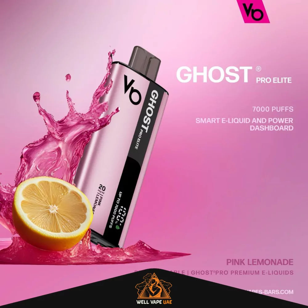 Ghost Pro Elite 7000 Puffs Pink Lemonade