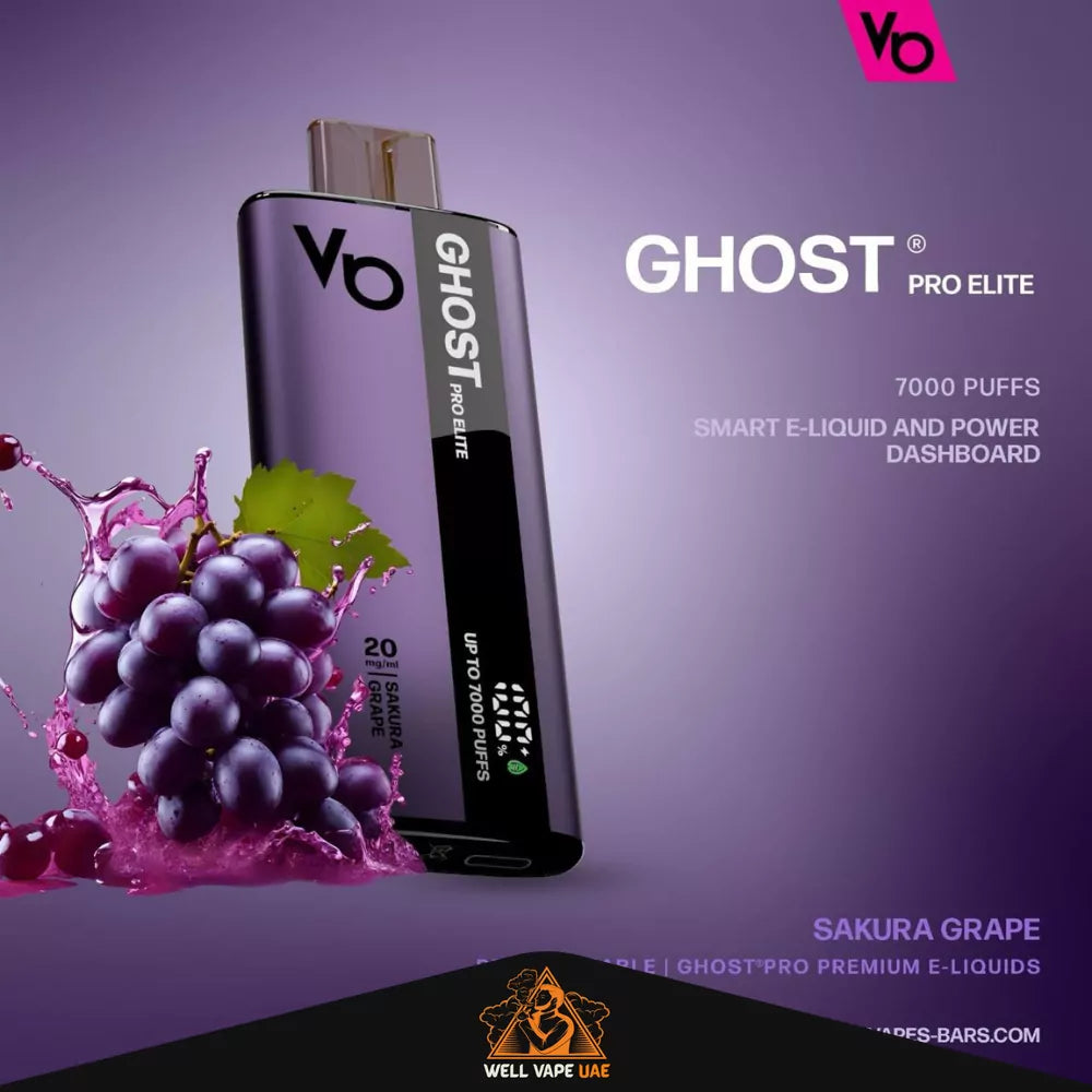 Ghost Pro Elite 7000 Puffs Sakura Grape