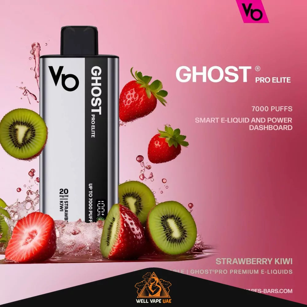 Ghost Pro Elite 7000 Puffs Strawberry Kiwi