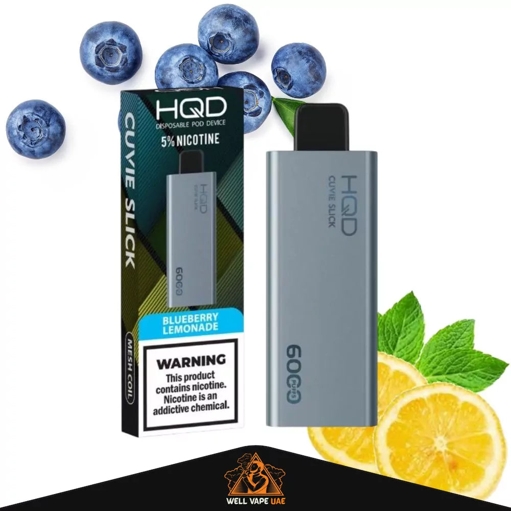 HQD Cuvie Slick 6000 Puffs Blueberry Lemonade