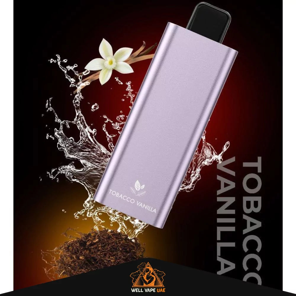 HQD Cuvie Slick 6000 Puffs Tobacco Vanilla