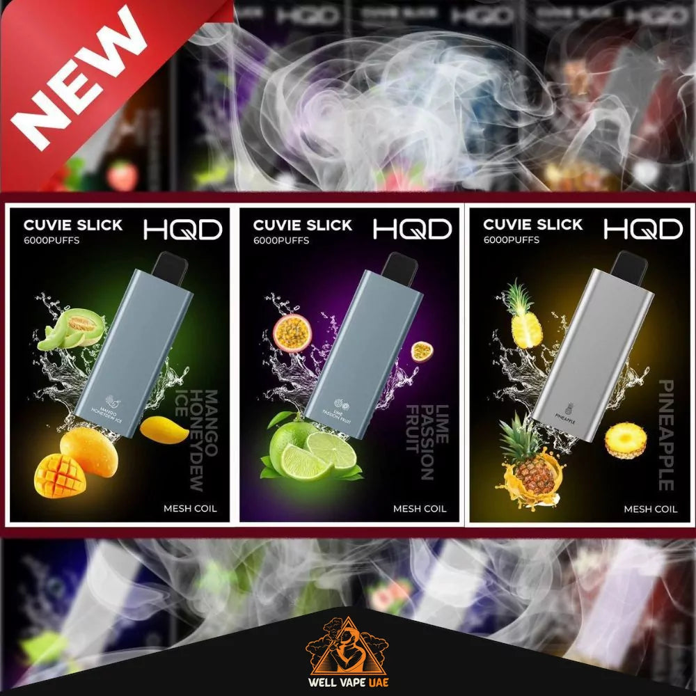 HQD Cuvie Slick 6000 Puffs