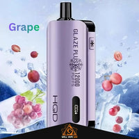 HQD Glaze Plus 12000 Puffs Disposable Vape Grape