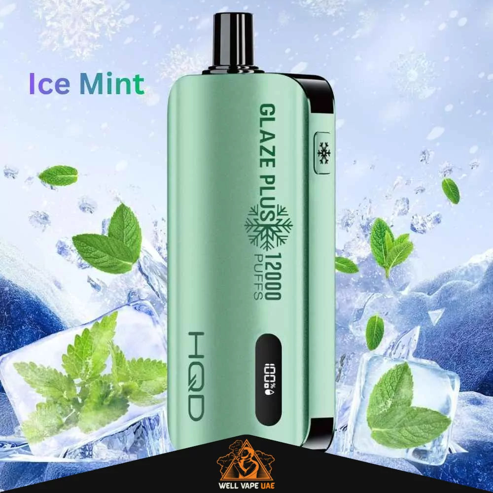 HQD Glaze Plus 12000 Puffs Disposable Vape Ice Mint