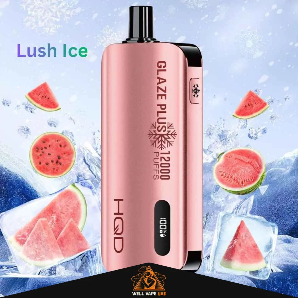 HQD Glaze Plus 12000 Puffs Disposable Vape Lush Ice