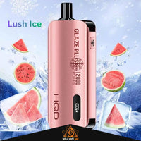 HQD Glaze Plus 12000 Puffs Disposable Vape Lush Ice