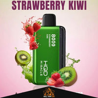 HQD Miracle 8000 Puffs Zero Nicotine Strawberry Kiwi