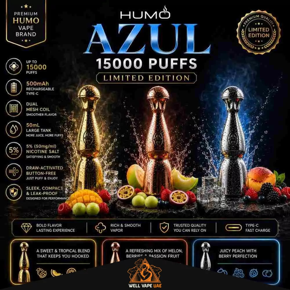HUMO Azul 15000 Puffs Limited Edition