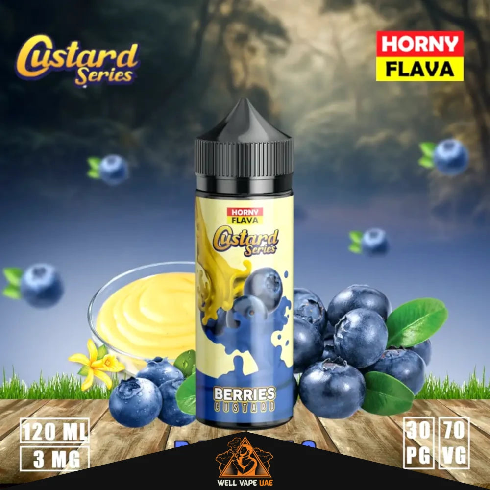 Horny Flava E-juice 120ml Berries