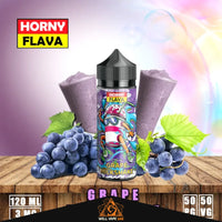 Horny Flava E-juice 120ml Grape Milkshake