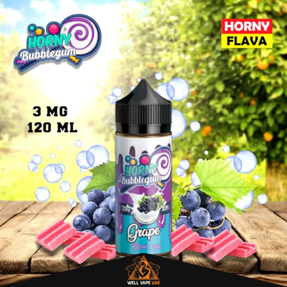 Horny Flava E-juice 120ml Grape
