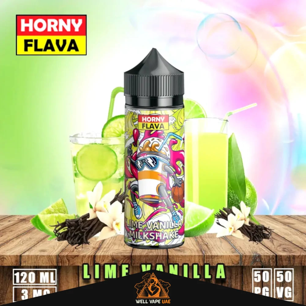 Horny Flava E-juice 120ml Vanilla Milkshake