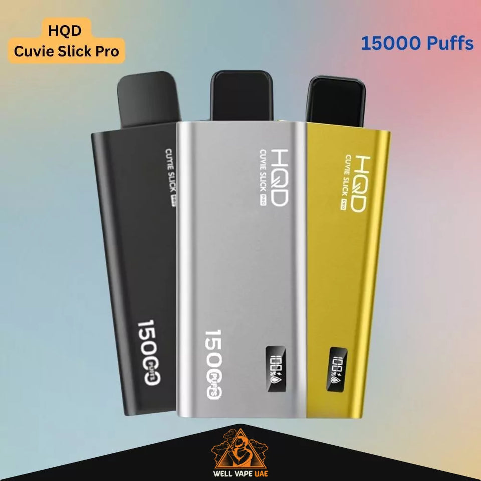 HQD Cuvie Slick Pro 15000 Puffs Disposable Vape Dubai