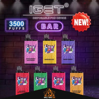 IGET Bar 3500 Puffs