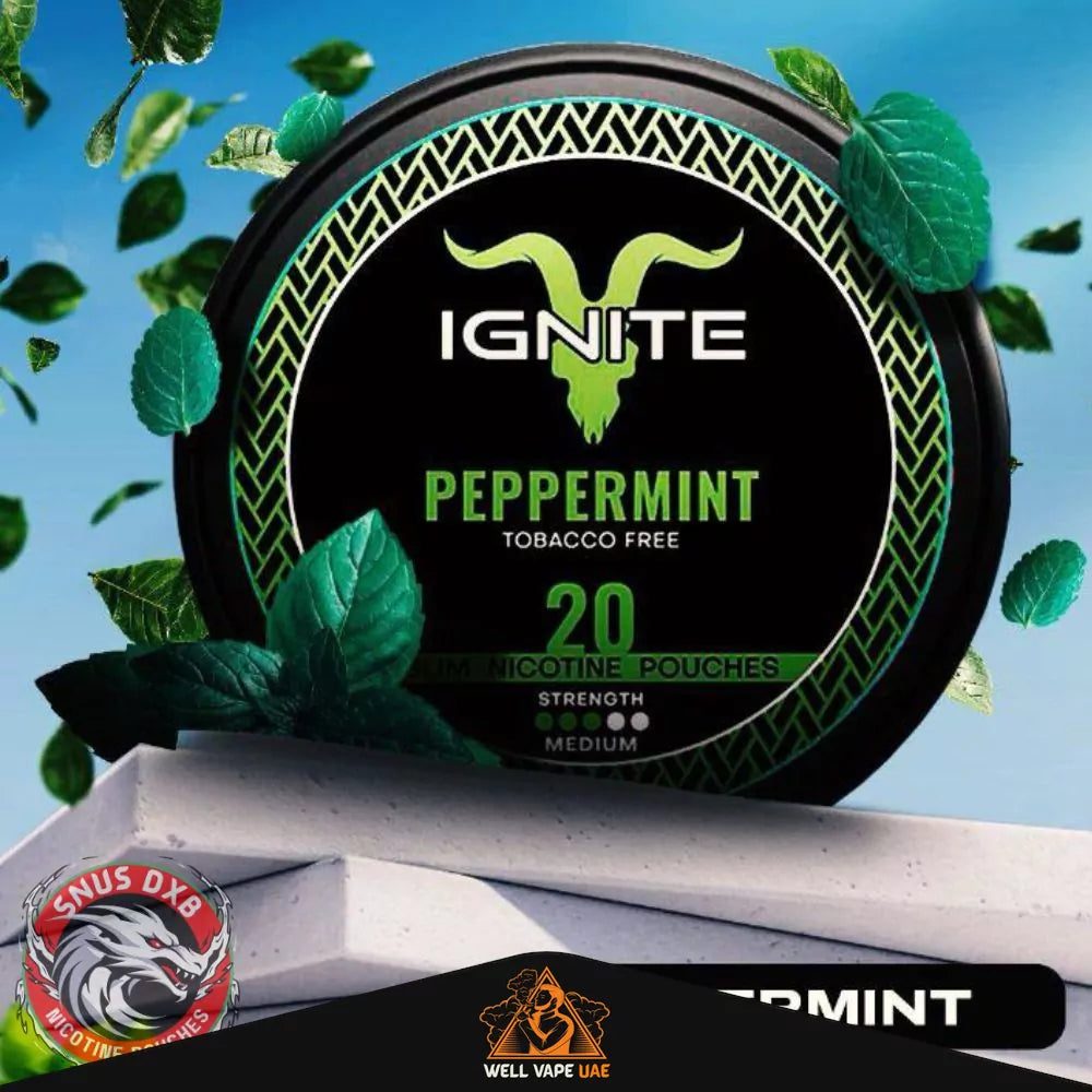 IGNITE Nicotine Pouches Peppermint 12 mg