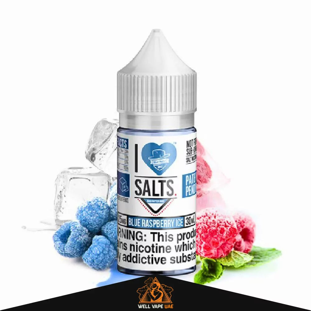 I Love Salts Vape Juice 30ml Blue Raspberry Ice