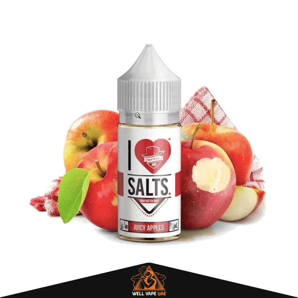 I Love Salts Vape Juice 30ml Juicy Apples