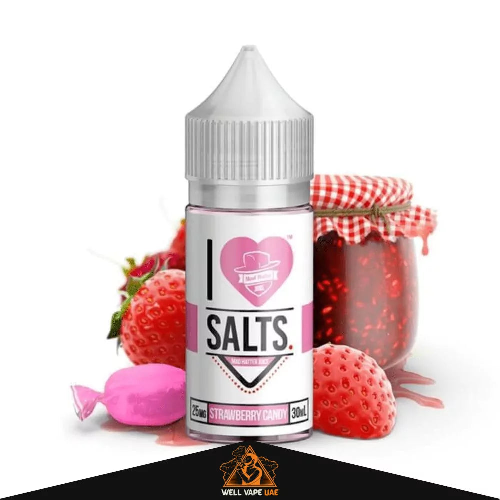 I Love Salts Vape Juice 30ml Strawberry Candy