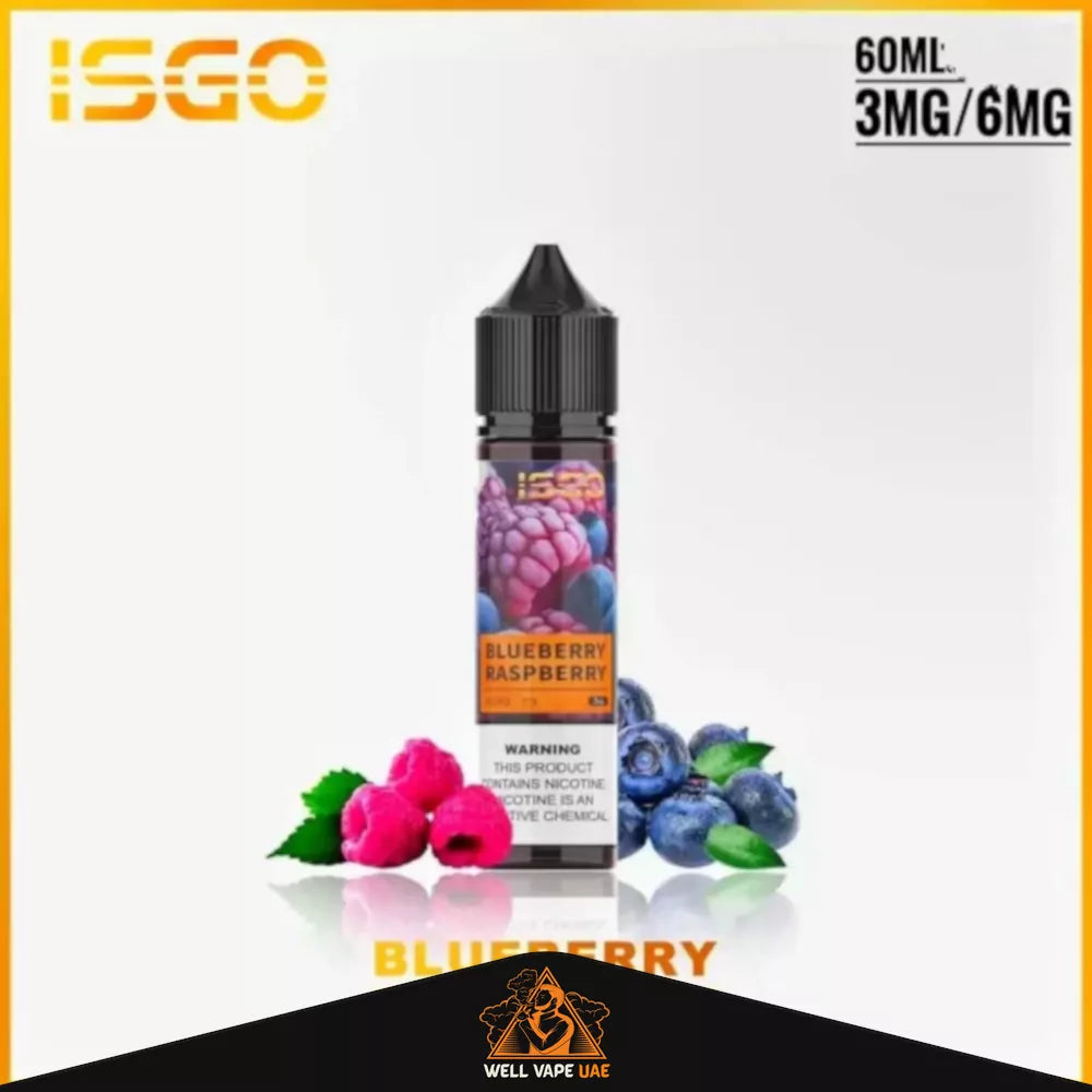 ISGO 60ML E-Liquid Blueberry Raspberry