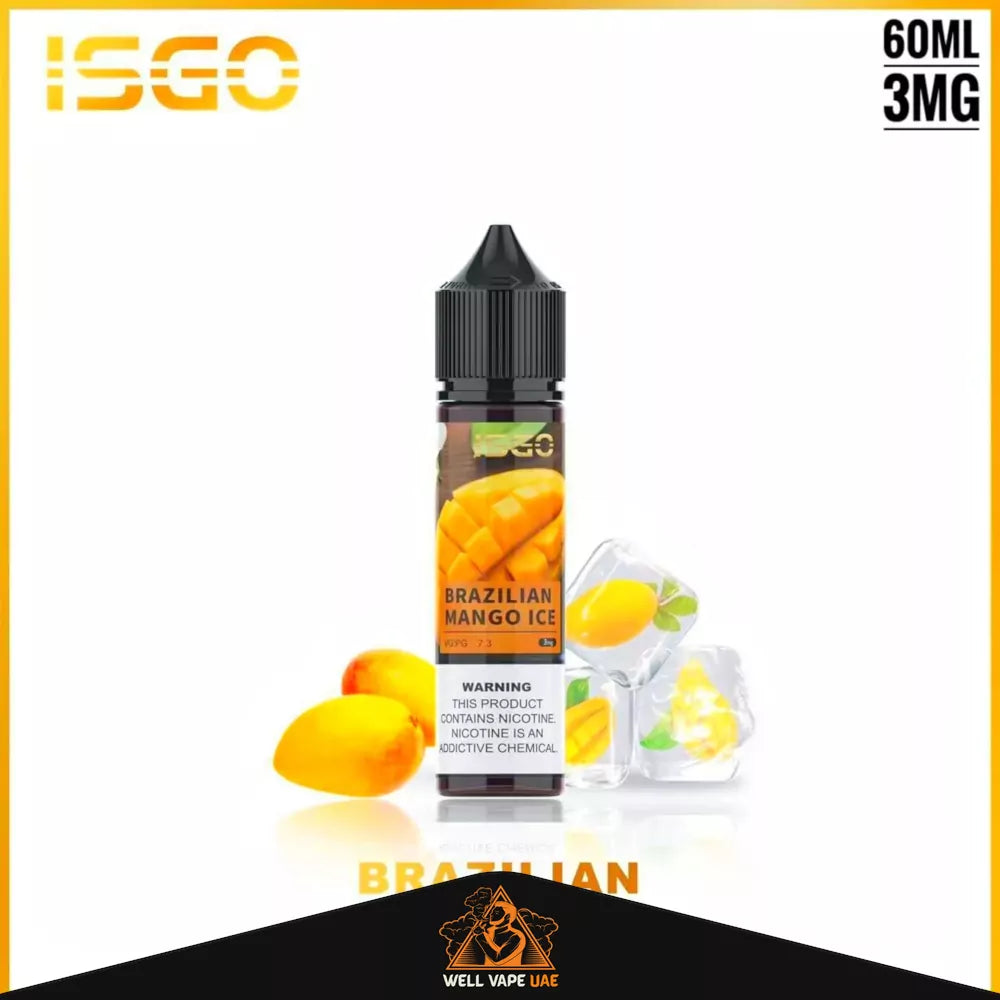 ISGO 60ML E-Liquid Brazilan Mango Ice