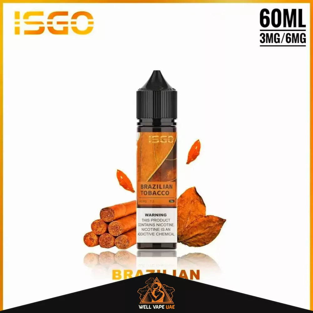 ISGO 60ML E-Liquid Brazilan Tobacco