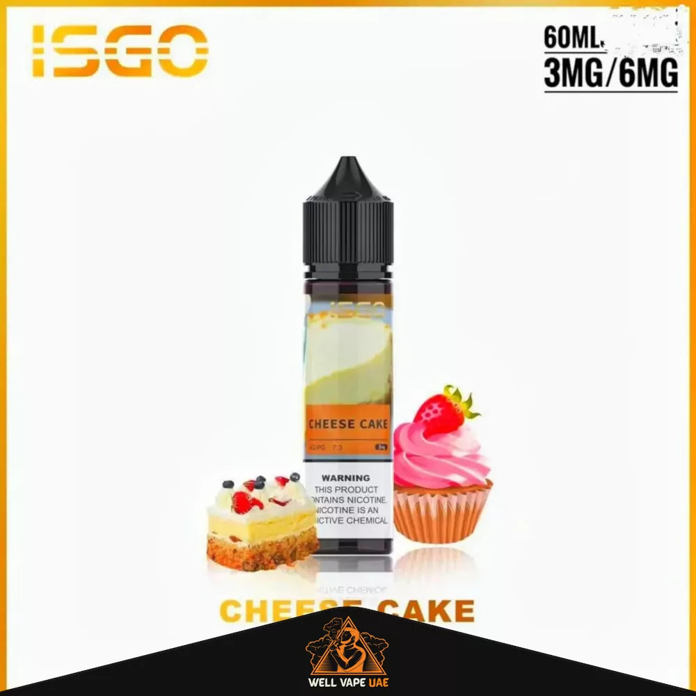 ISGO 60ML E-Liquid Cheese Cake