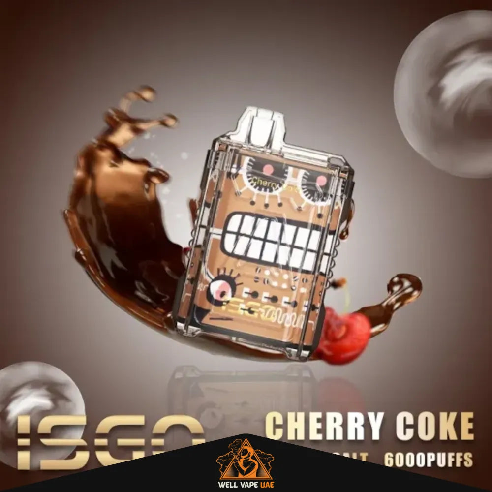ISGO Drum Box 6000 Puffs Cherry Coke