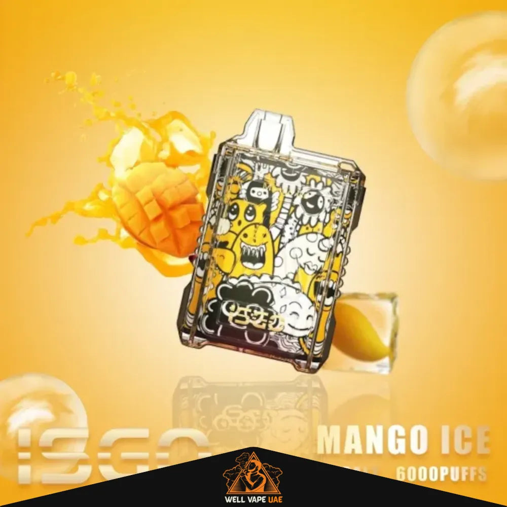 ISGO Drum Box 6000 Puffs Mango Ice