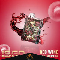 ISGO Drum Box 6000 Puffs Red Wine